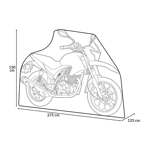Funda Cubierta Impermeable Para Moto
