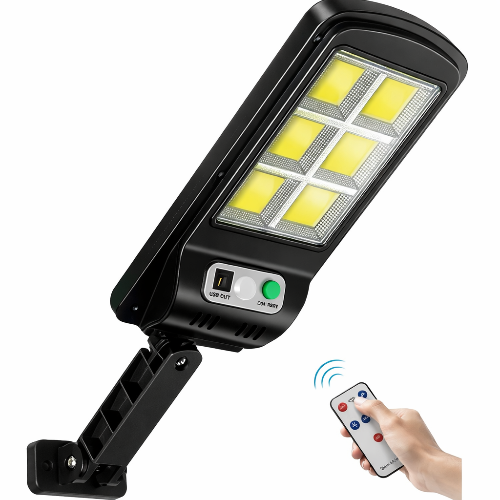 Lampara Led Solar Sensor y control
