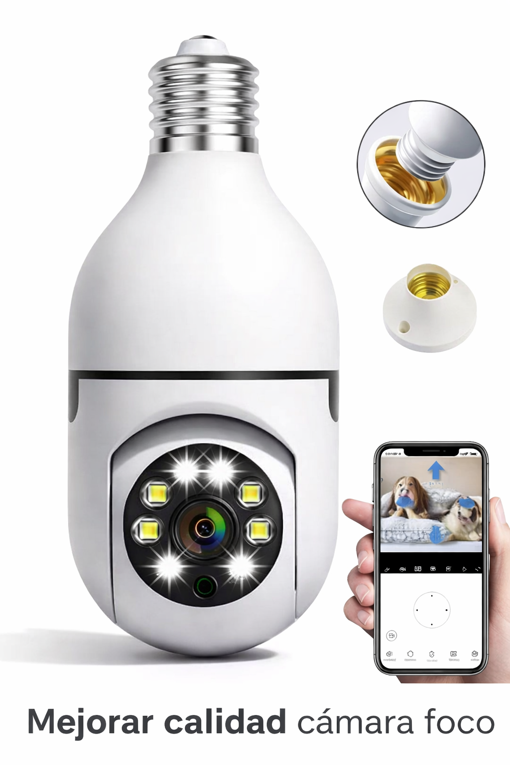CAMARA BOMBILLO ROBOTICA